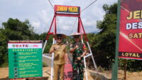 Resmikan Jembatan Gantung Pancagiri